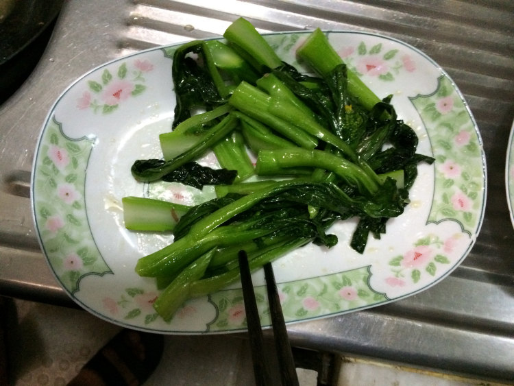 菜心炒牛肉步骤8