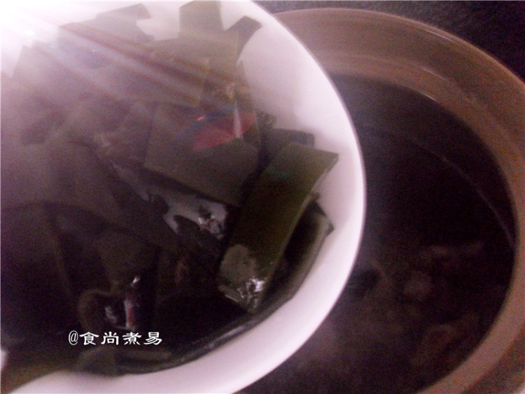 排骨海带汤步骤7