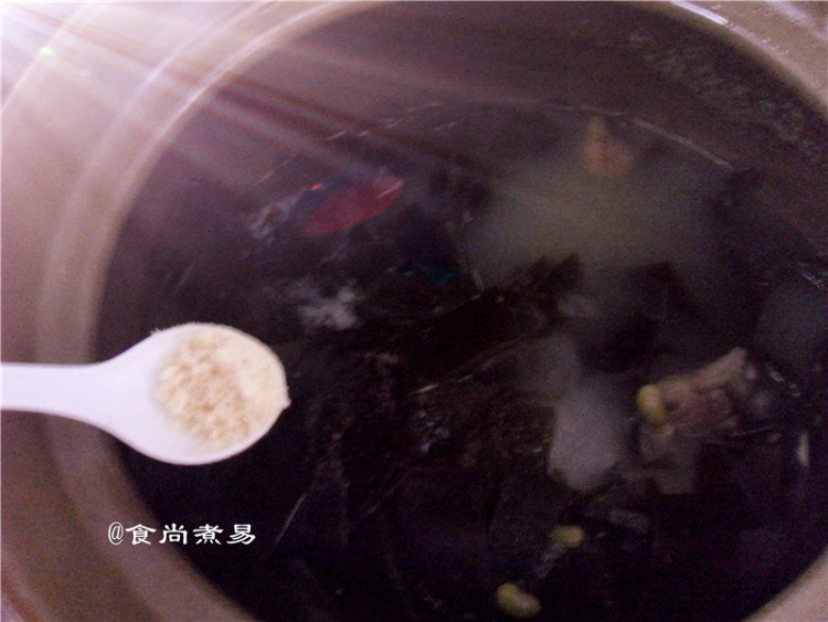 排骨海带汤步骤10