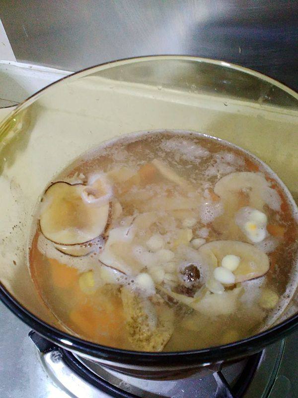 海底椰无花果润肺排骨步骤7