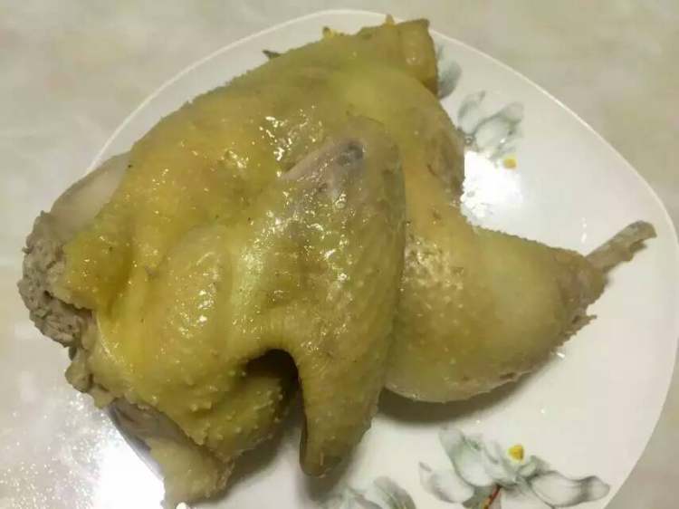 瑶柱浸鸡步骤6