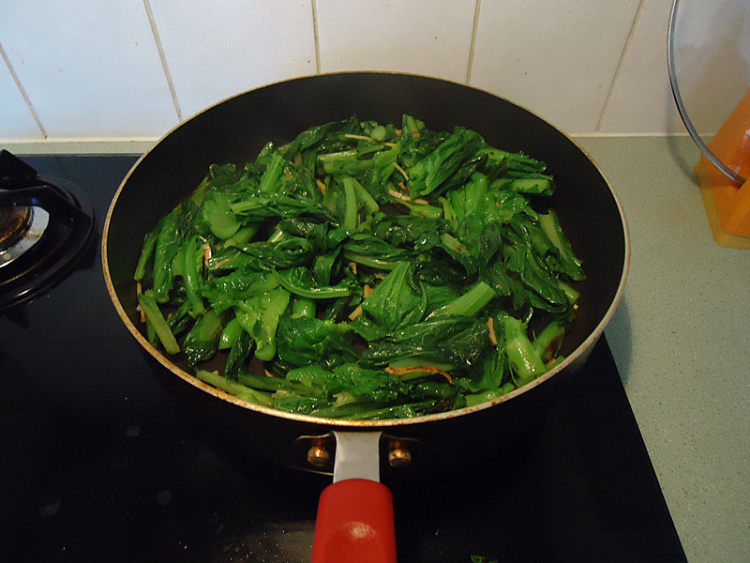 清炒芥菜步骤8