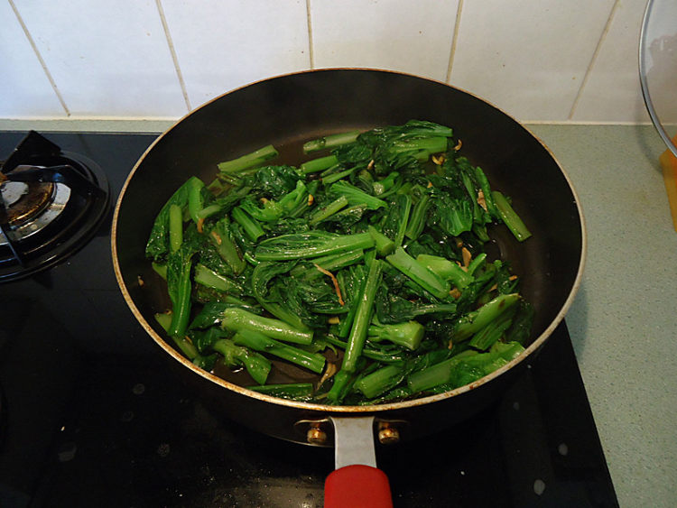 清炒芥菜步骤9
