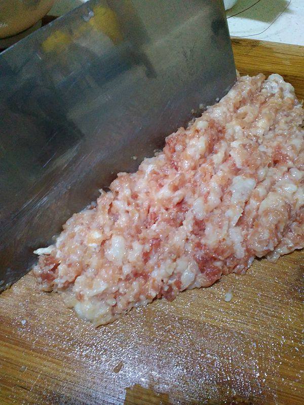 陈皮丝蒸肉饼步骤2