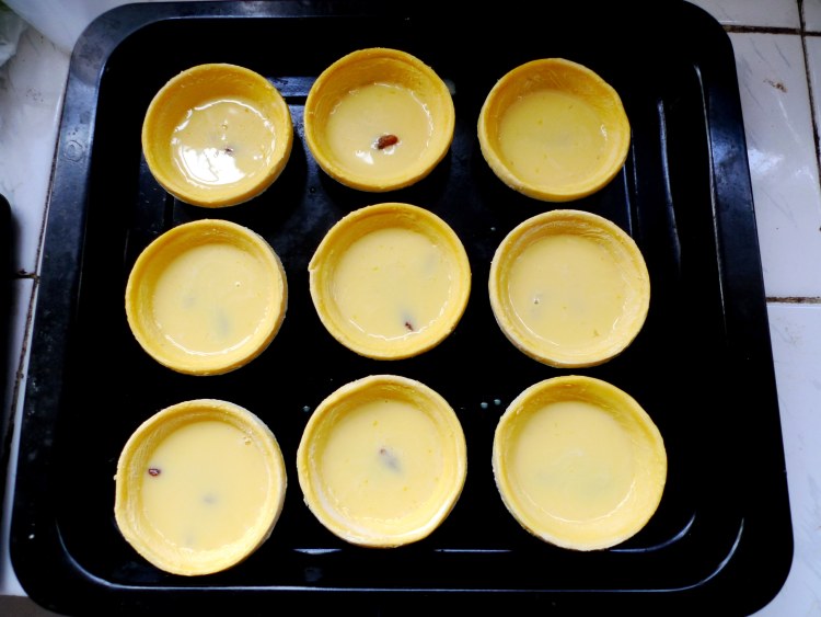 葡萄干炼乳蛋挞步骤14