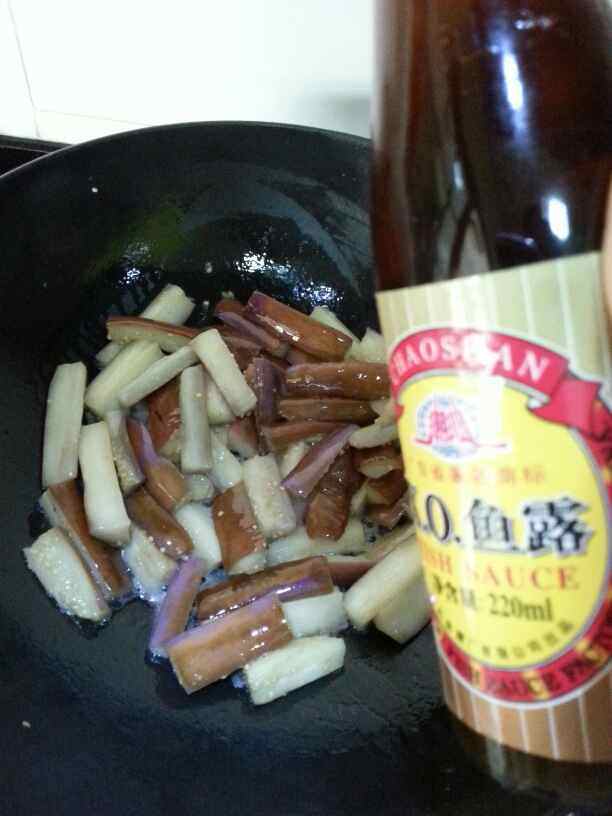 肉末茄条步骤5