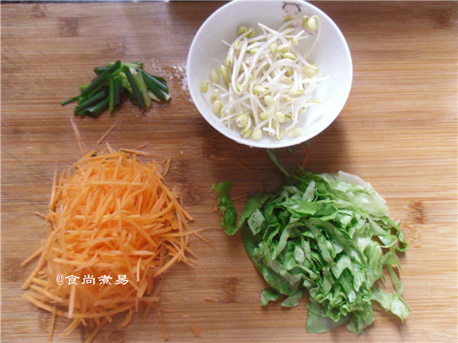 肉丝炒陈村粉步骤4