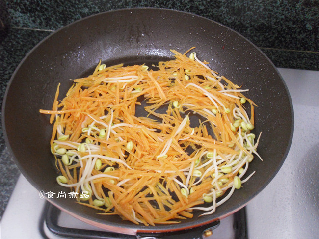 肉丝炒陈村粉步骤8
