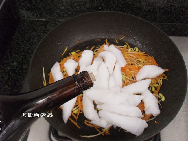 肉丝炒陈村粉步骤10