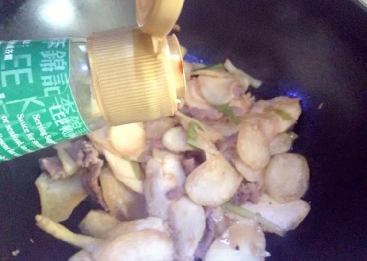 水笋炒肉丝步骤12