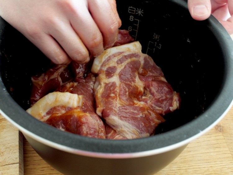 电饭锅版叉烧步骤5