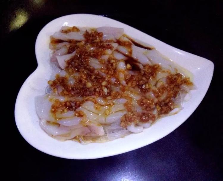 蒜蓉粉丝蒸鲜鱿步骤13