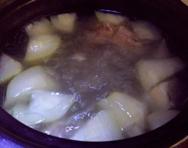 节瓜骨头汤步骤10