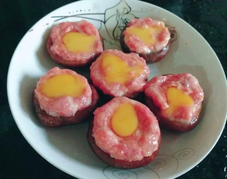 香菇肉泥蒸鹌鹑蛋步骤7