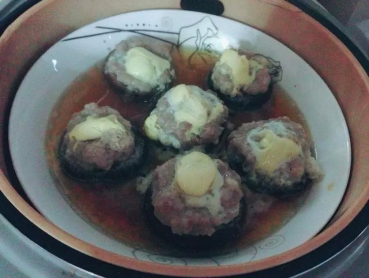 香菇肉泥蒸鹌鹑蛋步骤9