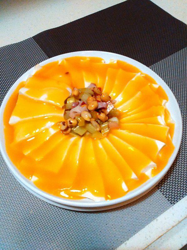 【手工美食】黄金豆腐步骤11