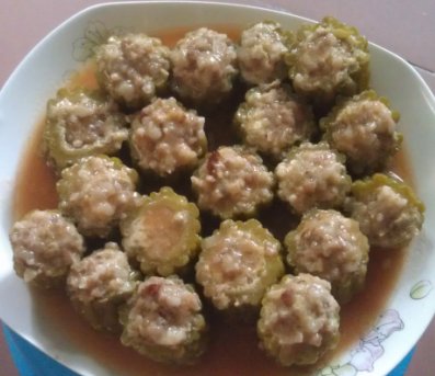 客家酿苦瓜步骤4
