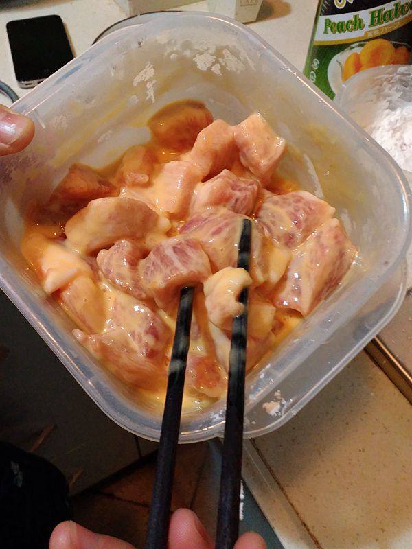 黄桃咕噜肉步骤7