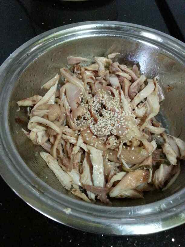咸香手撕鸡步骤8