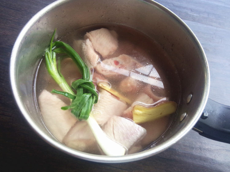 改良版三杯鸡步骤3