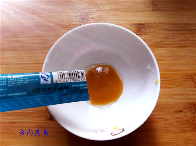 西兰花扣鹅掌步骤4