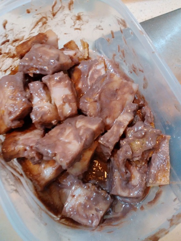 虾酱蒸烧肉步骤3