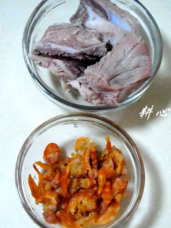 菌菇金钩汤步骤2