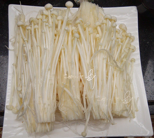 蒜茸粉丝蒸金针菇步骤5