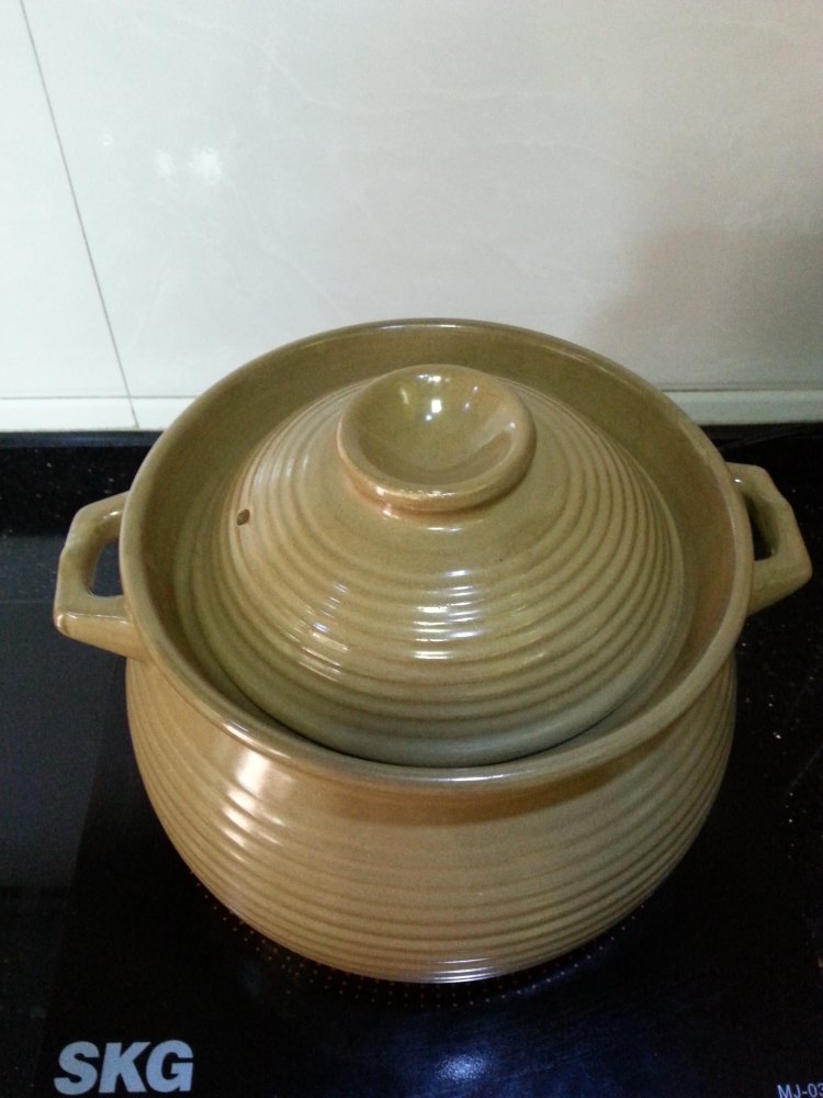 菜干煲猪骨汤步骤7