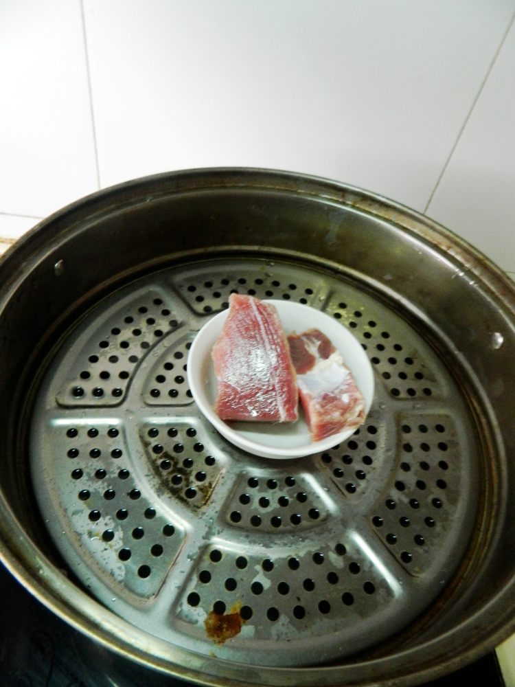 咸肉皮蛋粥步骤5