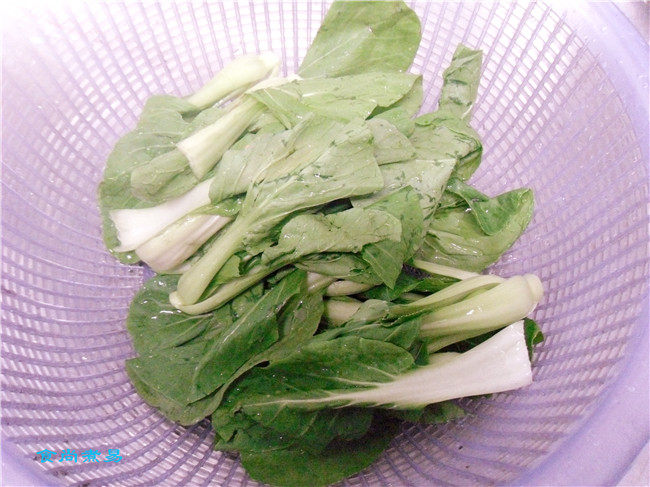 水煮小唐菜步骤6