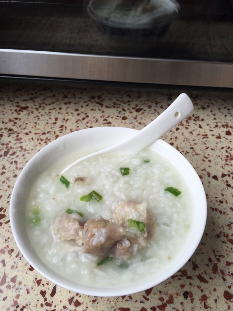 咸骨粥步骤7