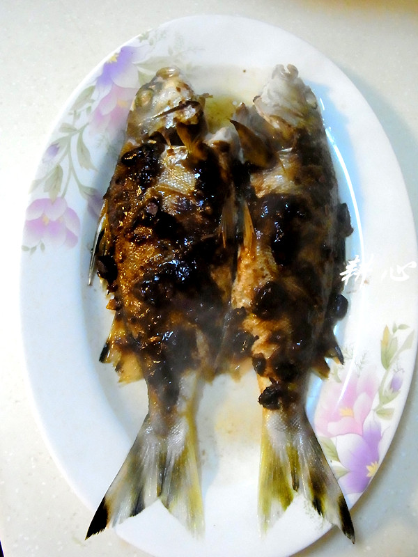 豉汁蒸鯻鱼步骤5