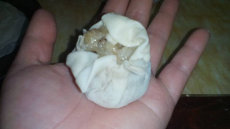 香菇鱿鱼糯米烧卖步骤10