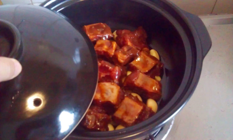 生啫排骨步骤6