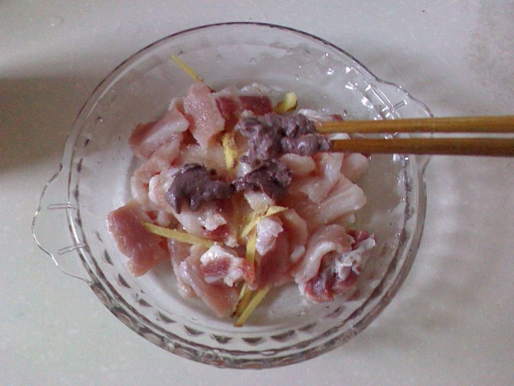 虾酱蒸猪肉步骤5