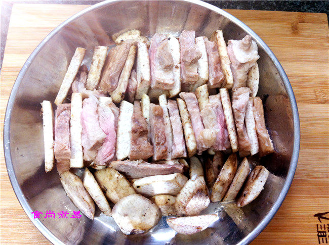 香芋扣肉步骤12