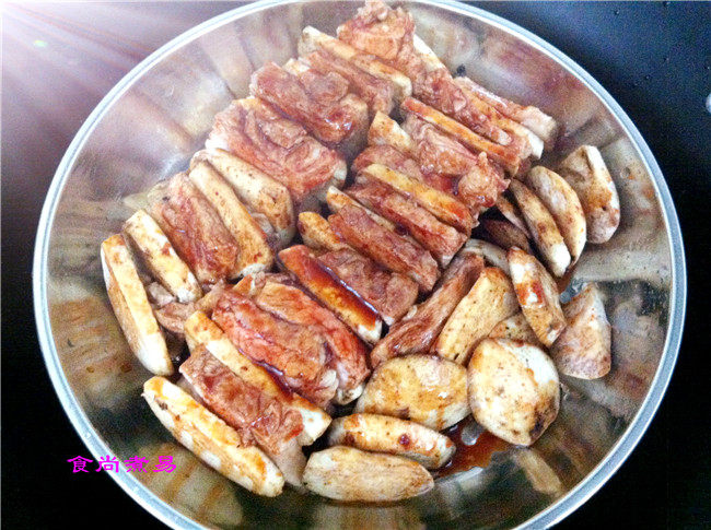 香芋扣肉步骤14