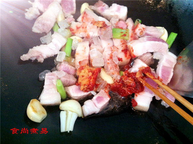 茨菇烧肉步骤8
