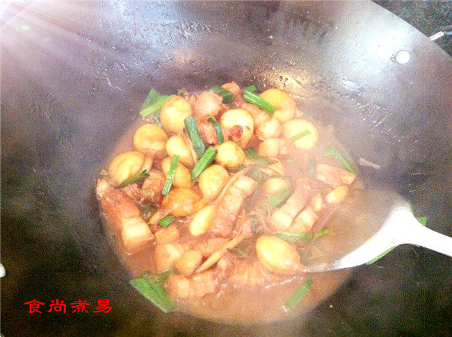 茨菇烧肉步骤12