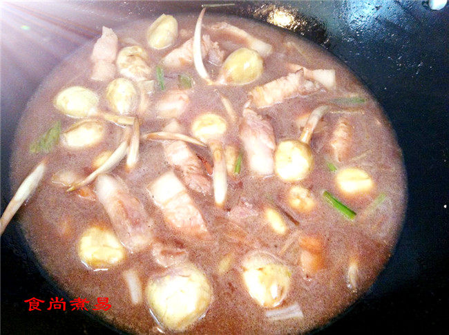 茨菇烧肉步骤11
