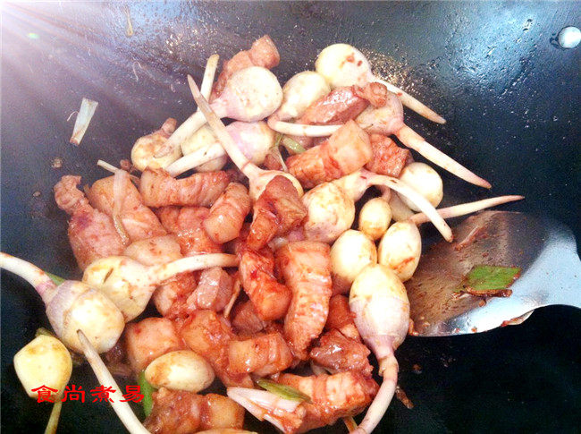 茨菇烧肉步骤10