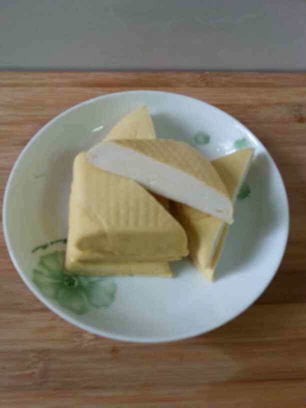 煎酿豆干步骤4