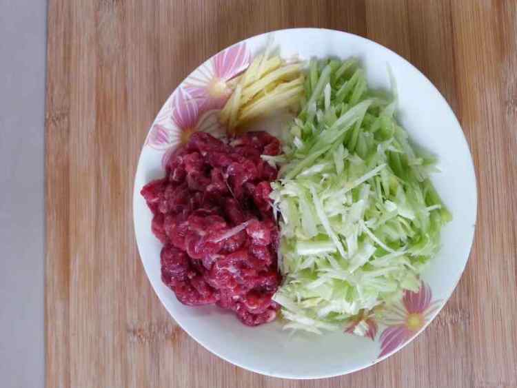 沙茶牛肉步骤2