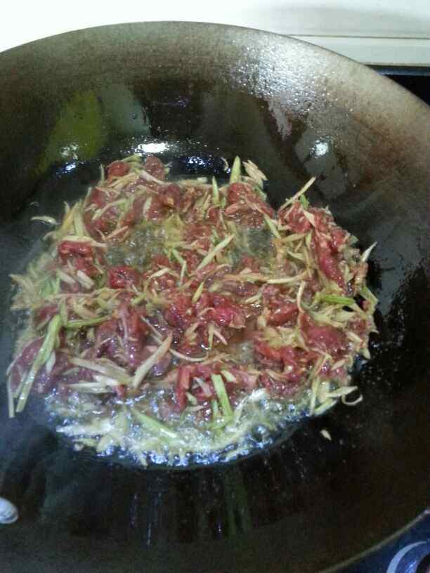 沙茶牛肉步骤7