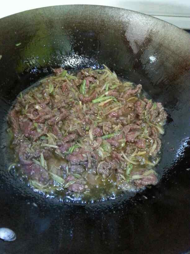 沙茶牛肉步骤8