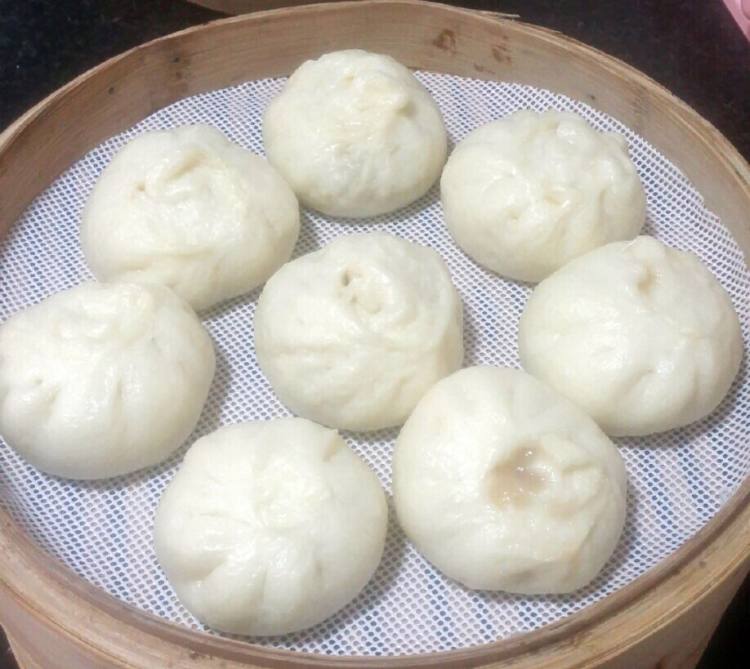酸菜猪肉包步骤8