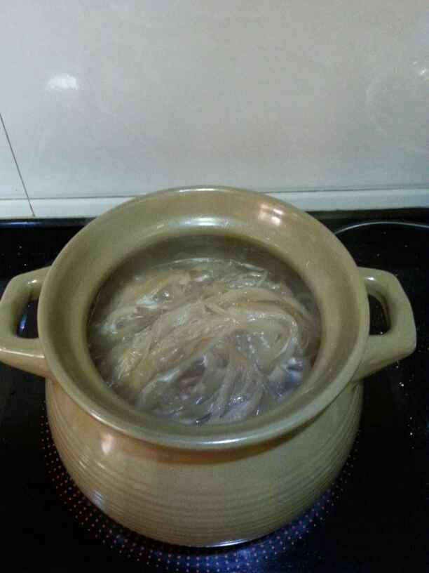 霸王花煲猪骨步骤8