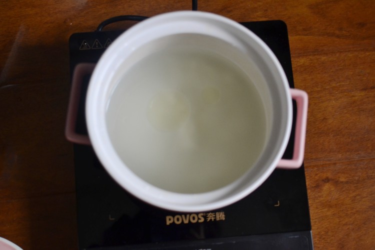 虾皮芥菜粥步骤2