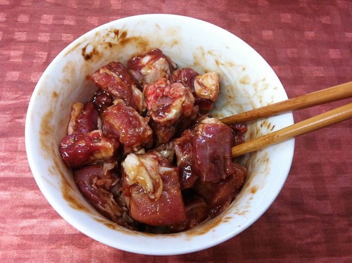 冬菇焖排骨步骤4